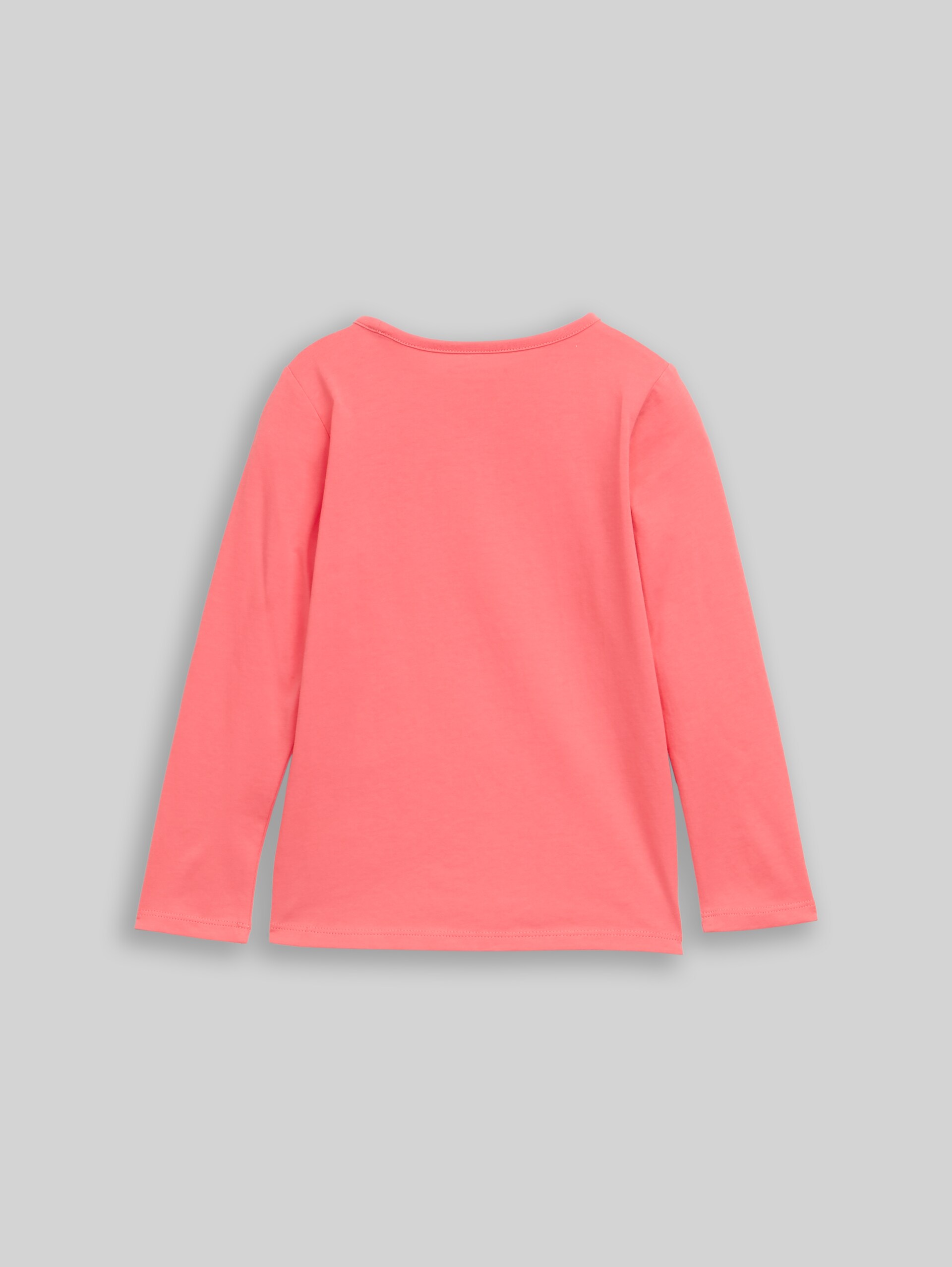 Langarmshirt mit Print aus Baumwolle - pink dream