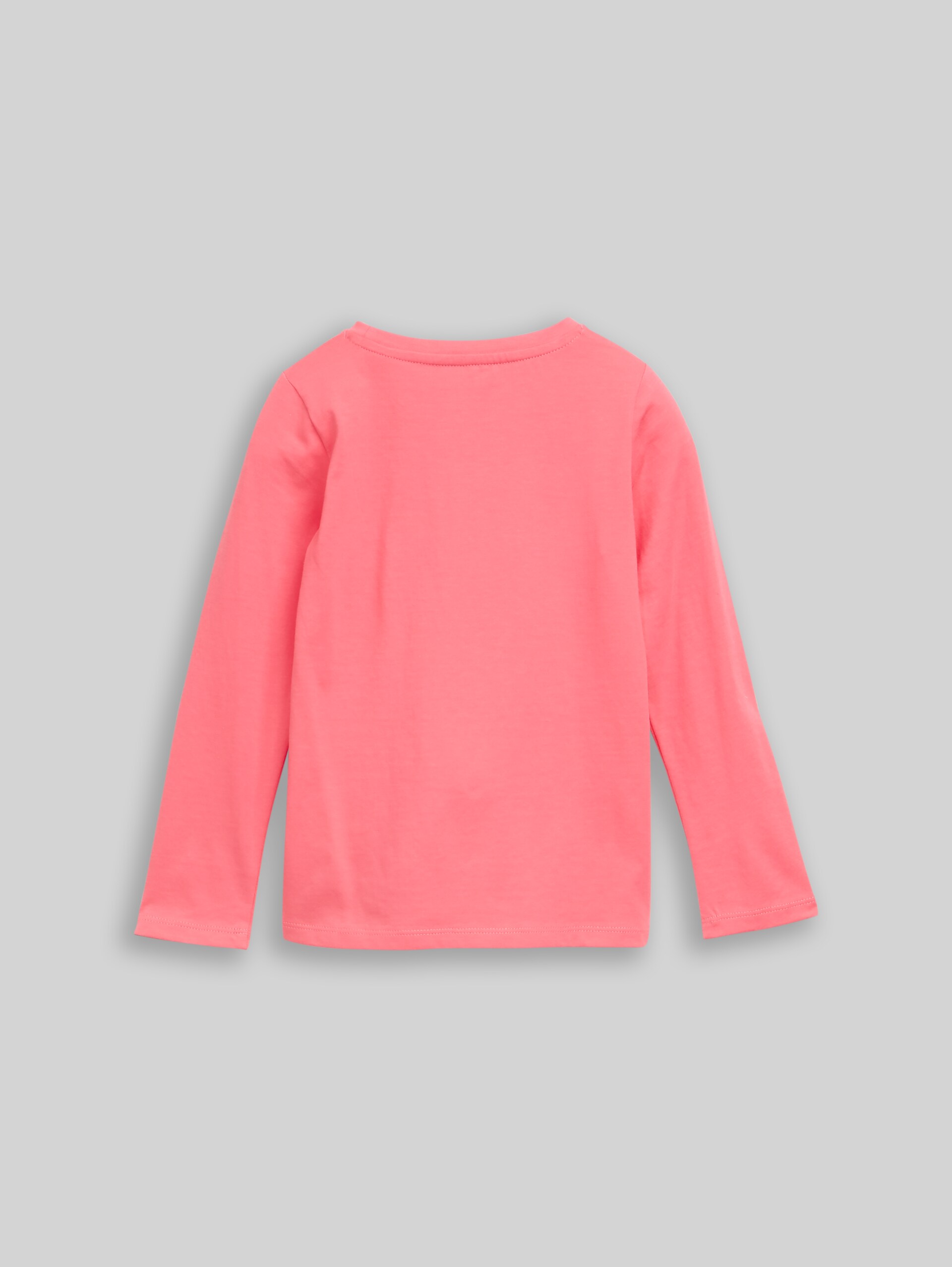 Langarmshirt mit Wendepailletten - pink dream