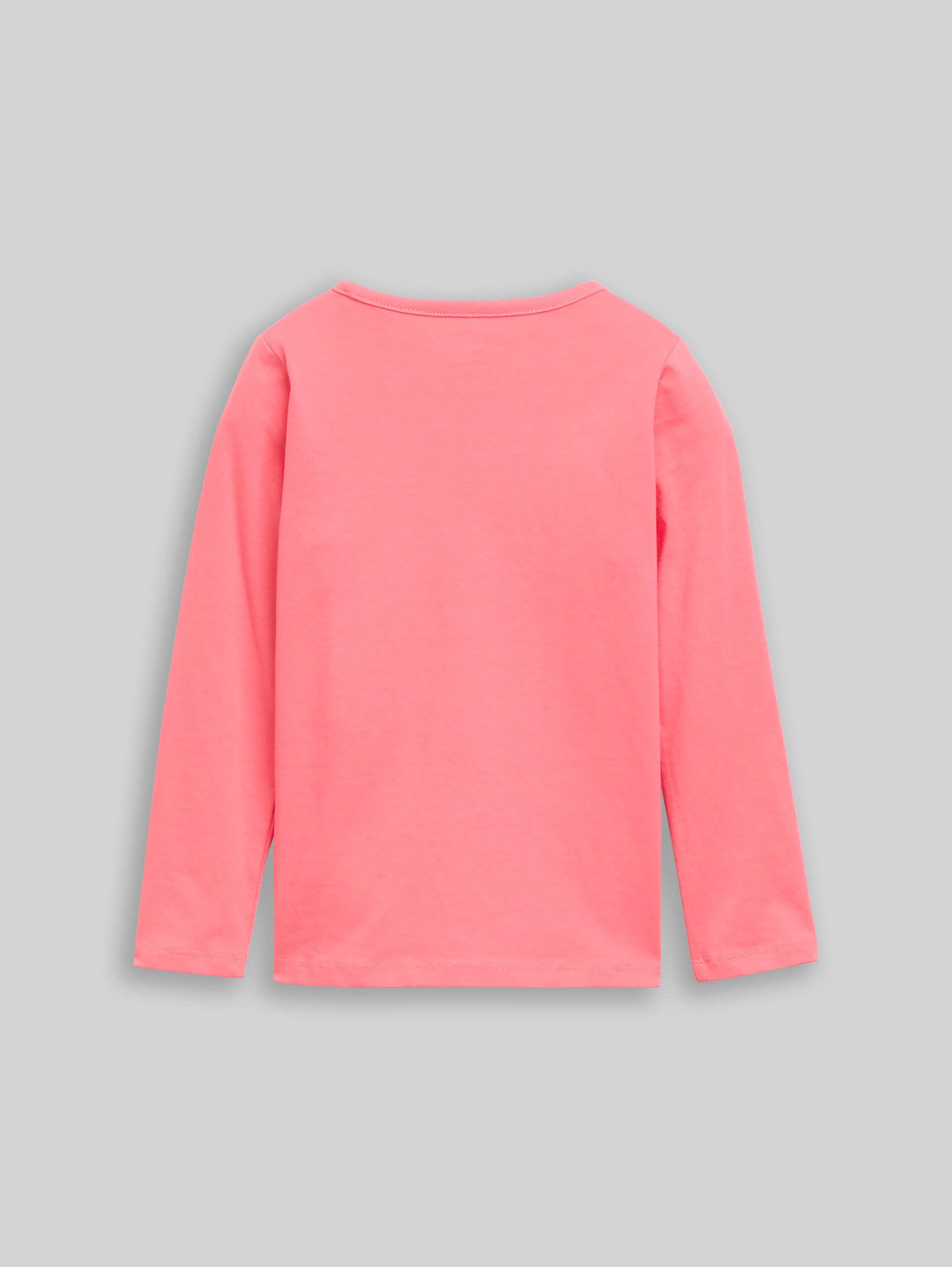 Langarmshirt mit Wendepailletten - pink dream