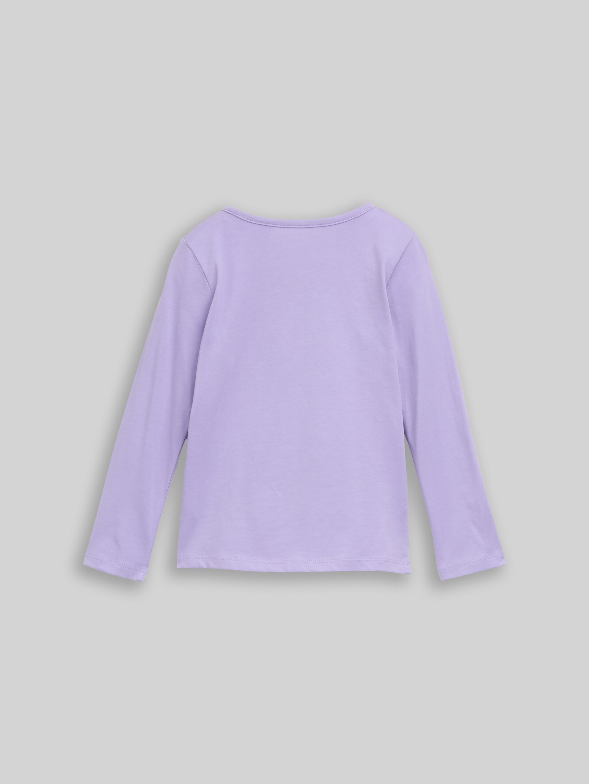 Langarmshirt mit Wendepailletten - sweet purple