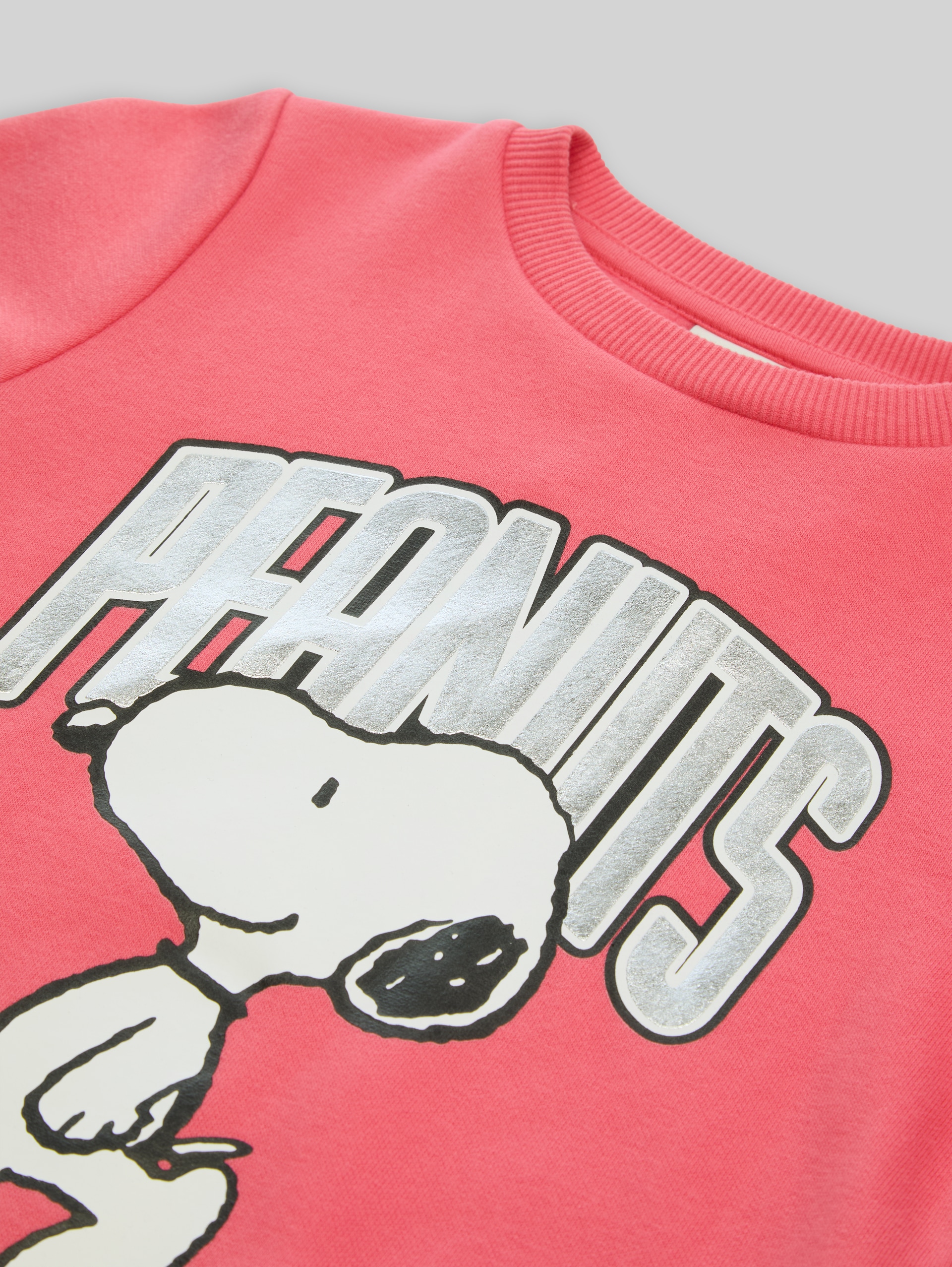 Sweatshirt mit Snoopy-Print - pink dream - Detail-Model-Ansicht