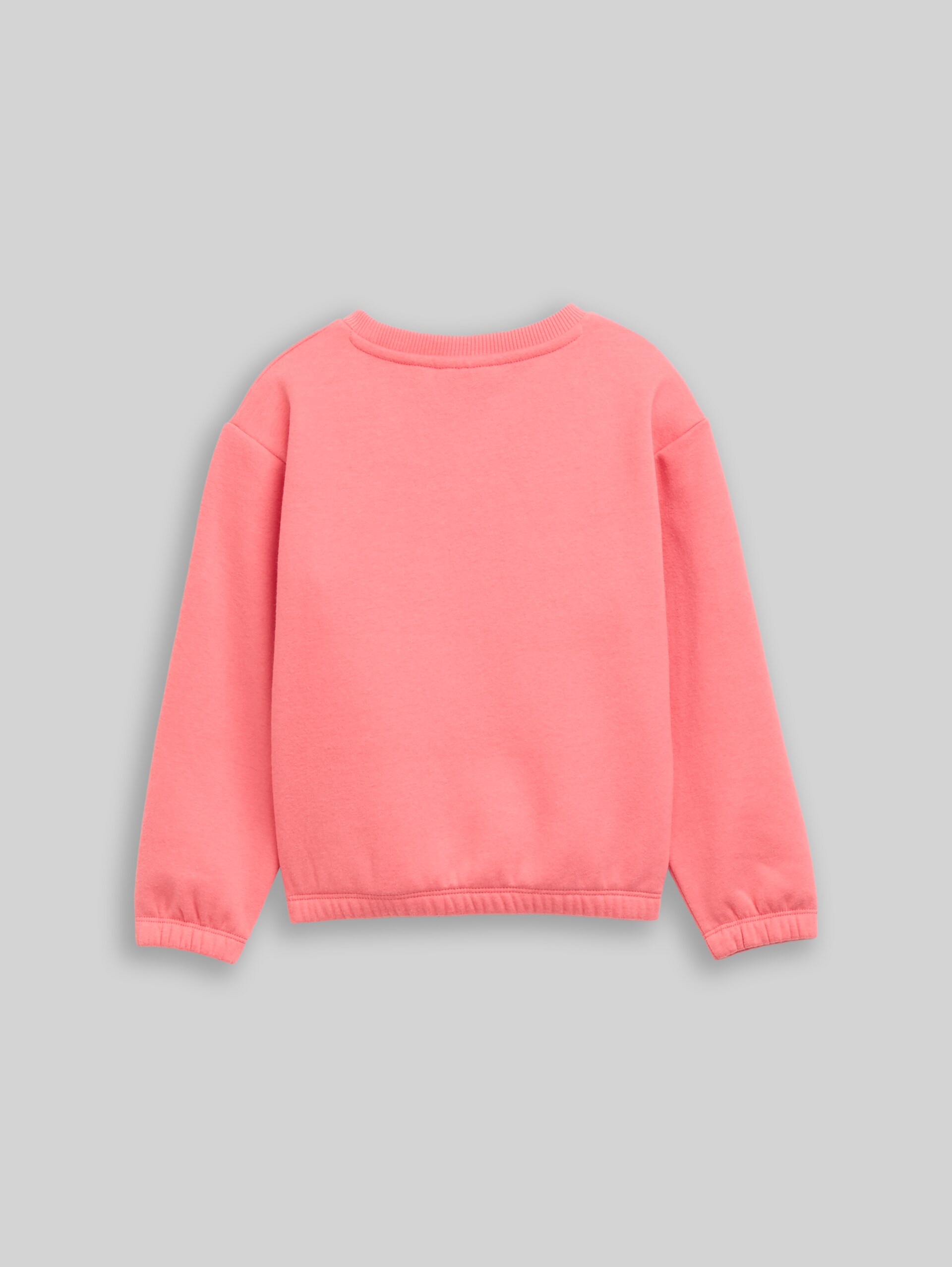 Cropped Sweatshirt mit Wendepailletten - pink dream