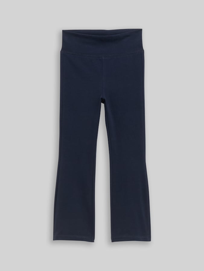 Flared Leggings von Mini Girls, sky captain blue