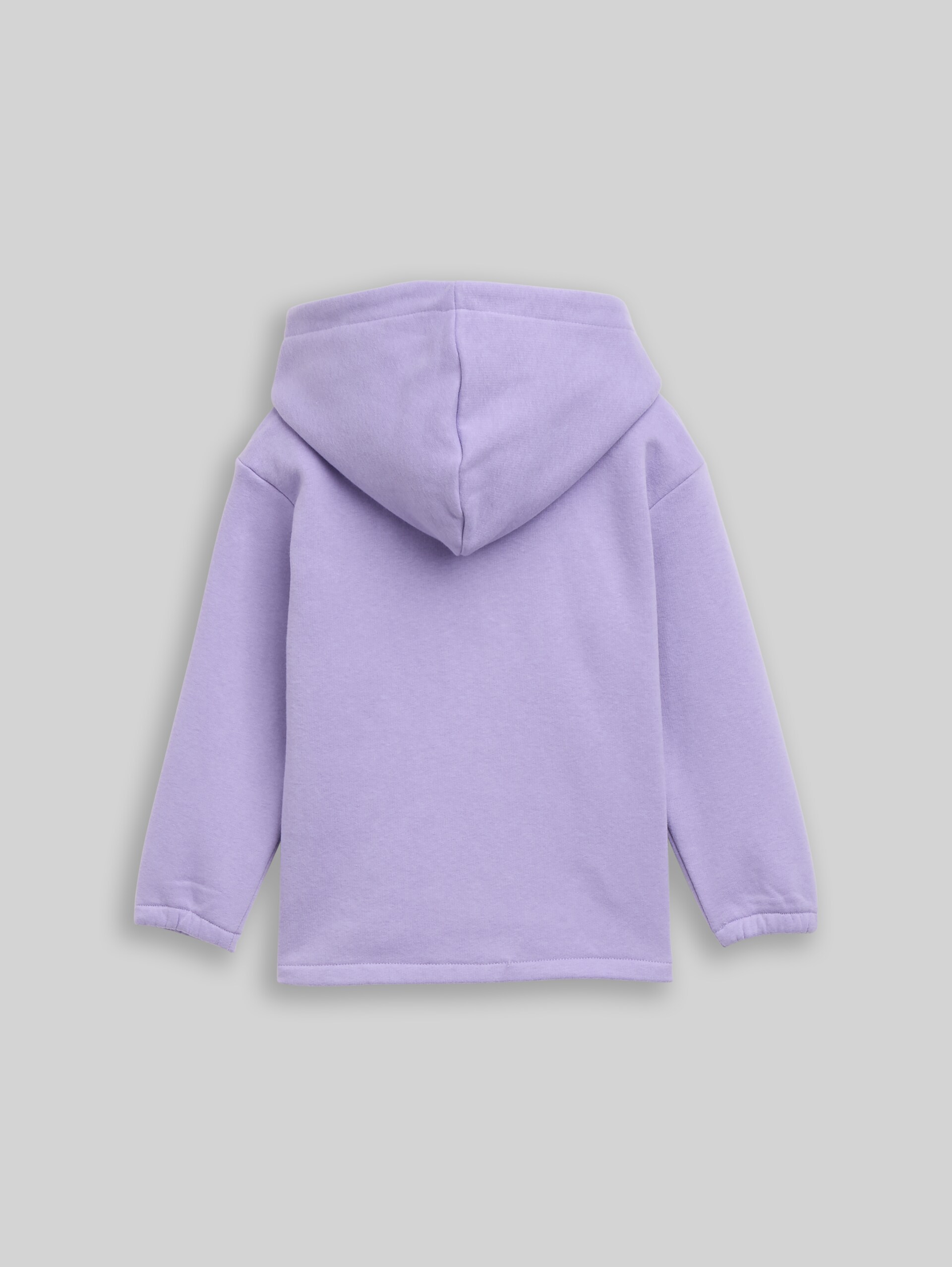 Hoodie met omkeerbare pailletten - sweet purple