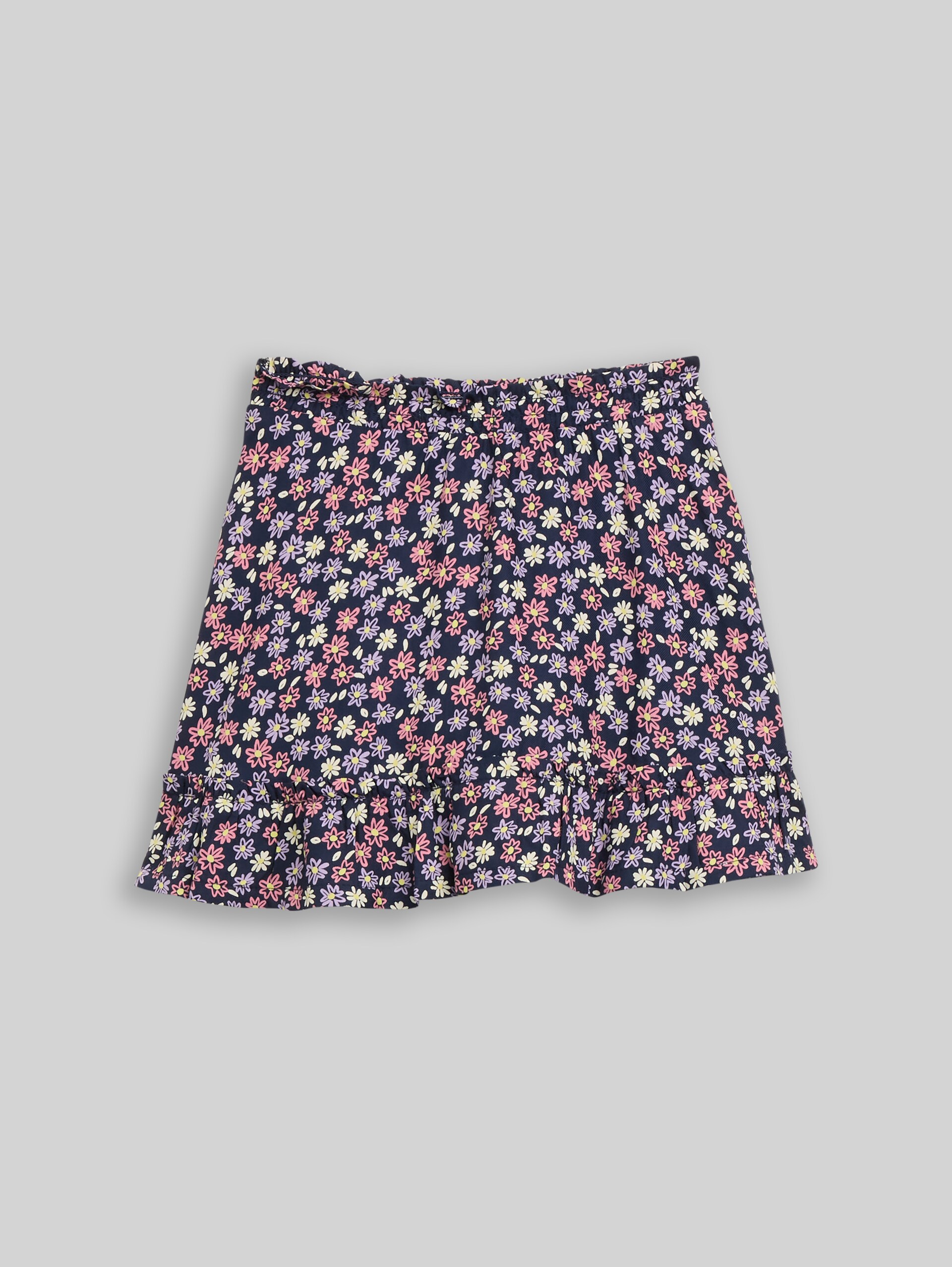 Mini-Rock mit Blumen-Print - cute daisy print