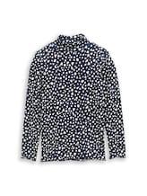 Ausgewählt, Langarmshirt mit Rippstruktur von Tom Tailor, schwarz