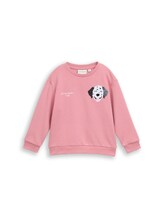 Sélectionné, Sweat à application par Tom Tailor, rose