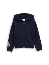 Sélectionné, Sweat à capuche court par Tom Tailor, rose