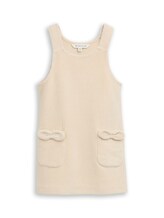 Ausgewählt, Mini-Kleid aus Cord von Tom Tailor, weiß