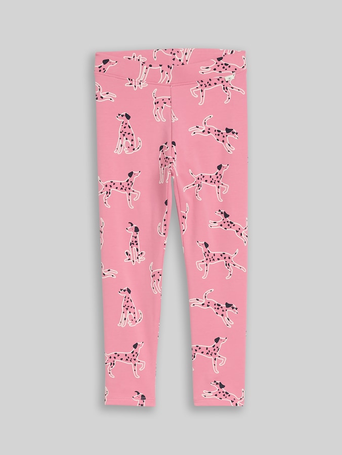 Leggings mit Hunde-Print von Mini Girls, cute dalmatian print
