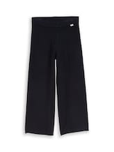 Ausgewählt, Wide Leg Strickhose von Tom Tailor, blau