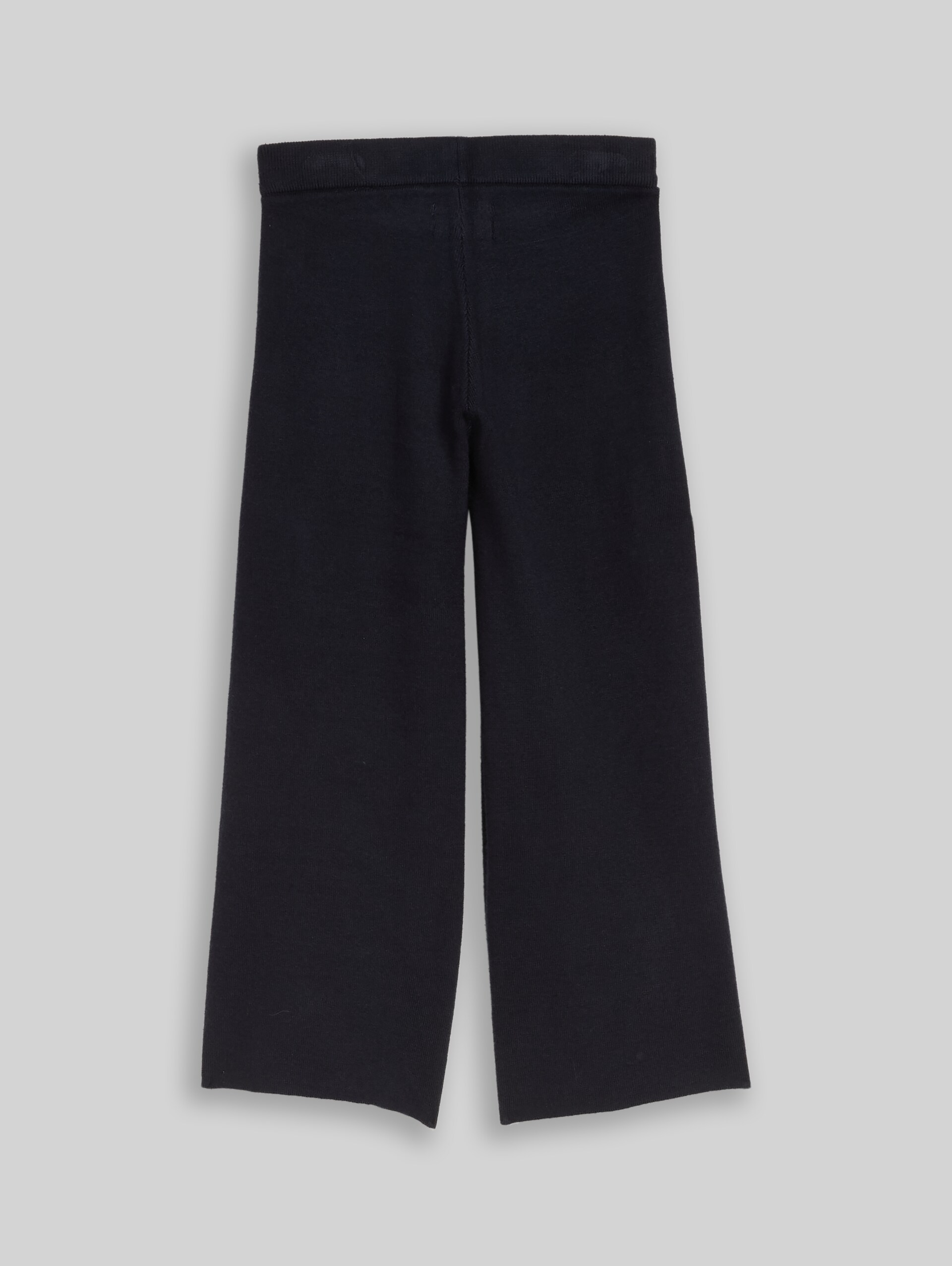 Wide Leg Strickhose - sky captain blue