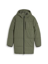 Ausgewählt, Relaxed Fit Puffer-Parka von Tom Tailor, grün