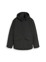Ausgewählt, Relaxed Fit Funktionsjacke mit abnehmbarer Kapuze von Tom Tailor, schwarz