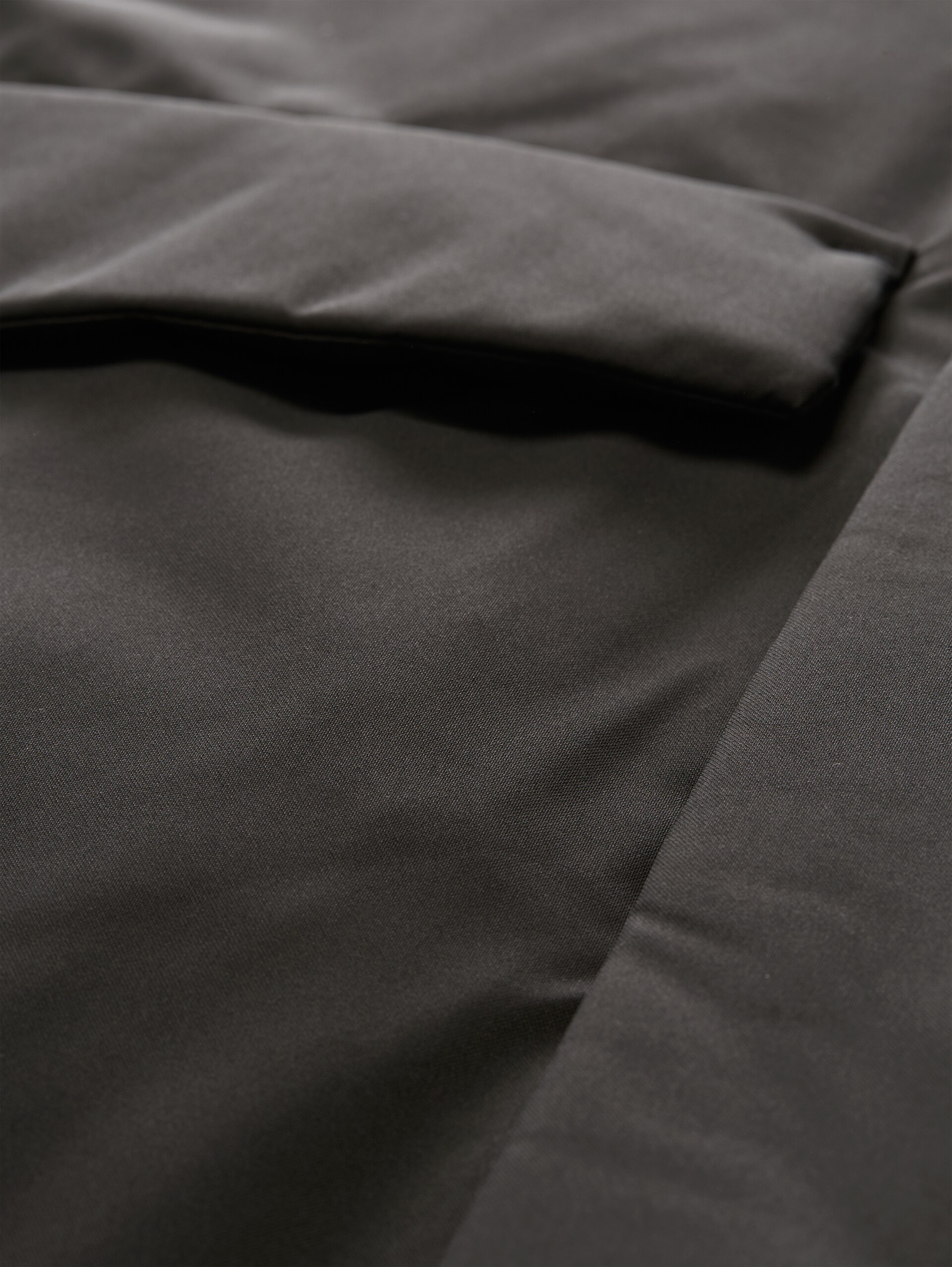 Parka met relaxte pasvorm en afneembare capuchon - Coal Mine Grey - Detailaanzicht product