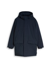 Niet geselecteerd, Parka met relaxte pasvorm en afneembare capuchon door Tom Tailor, blauw