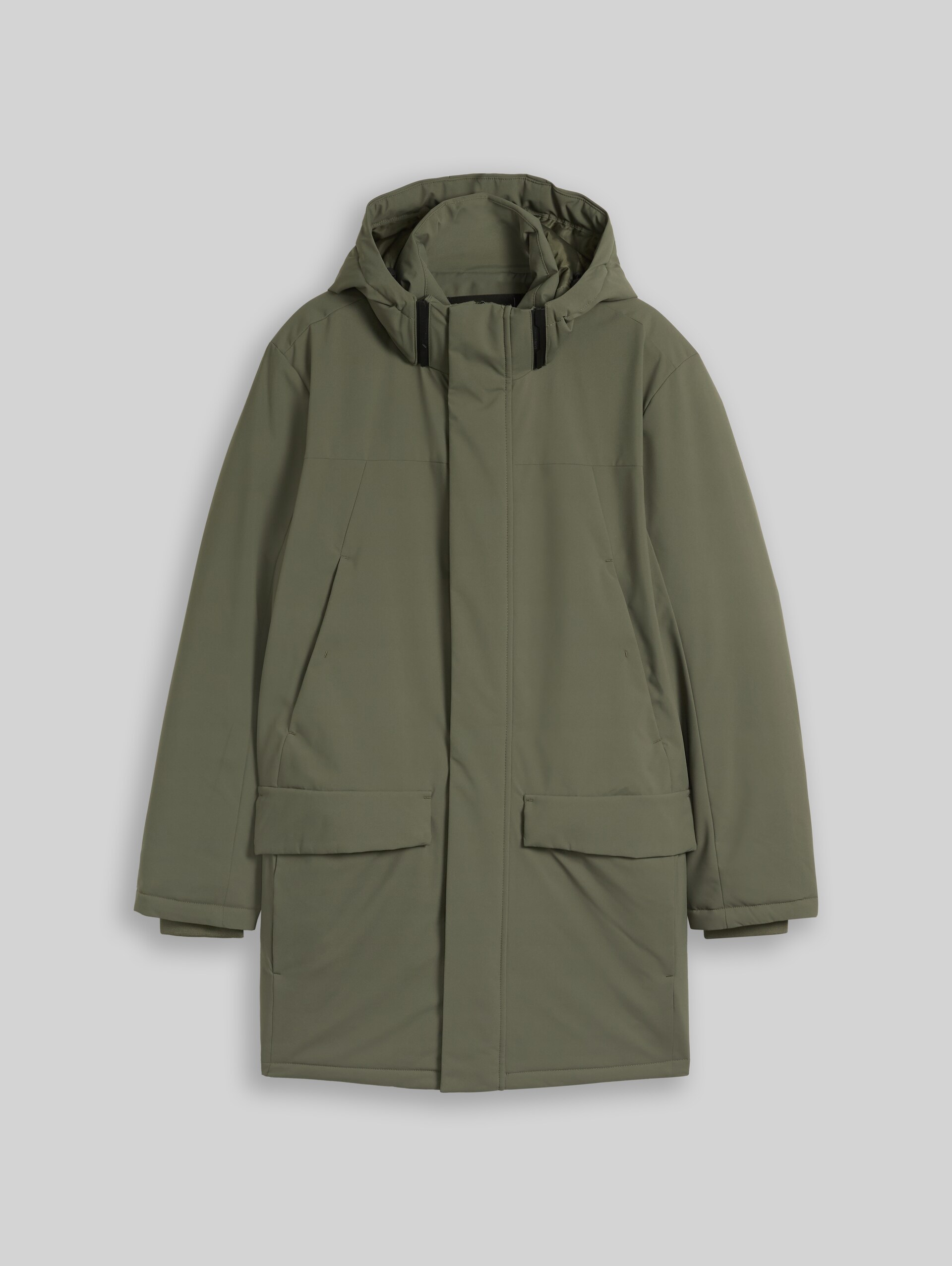 Parka met relaxte pasvorm en afneembare capuchon - urban olive green - Product vooraanzicht