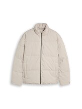 Non sélectionné, Veste matelassée en velours côtelé à la coupe décontractée par Tom Tailor, blanc