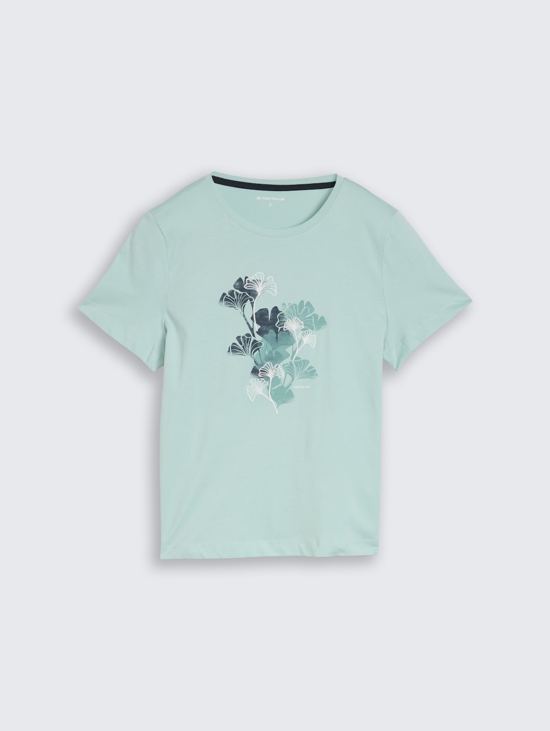 T-shirt with print - blue haze - Front product view