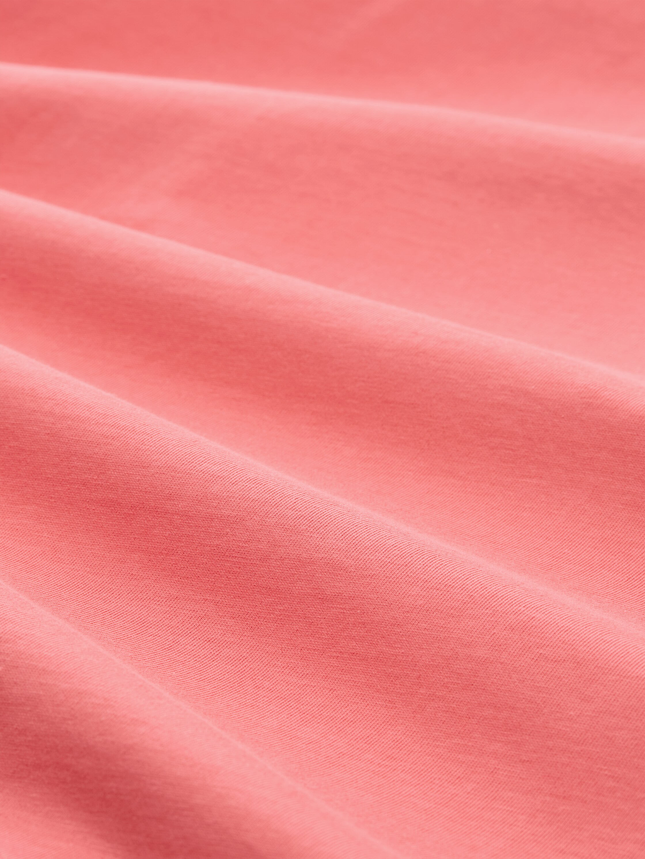 T-shirt with print - soft coral pink - Material view
