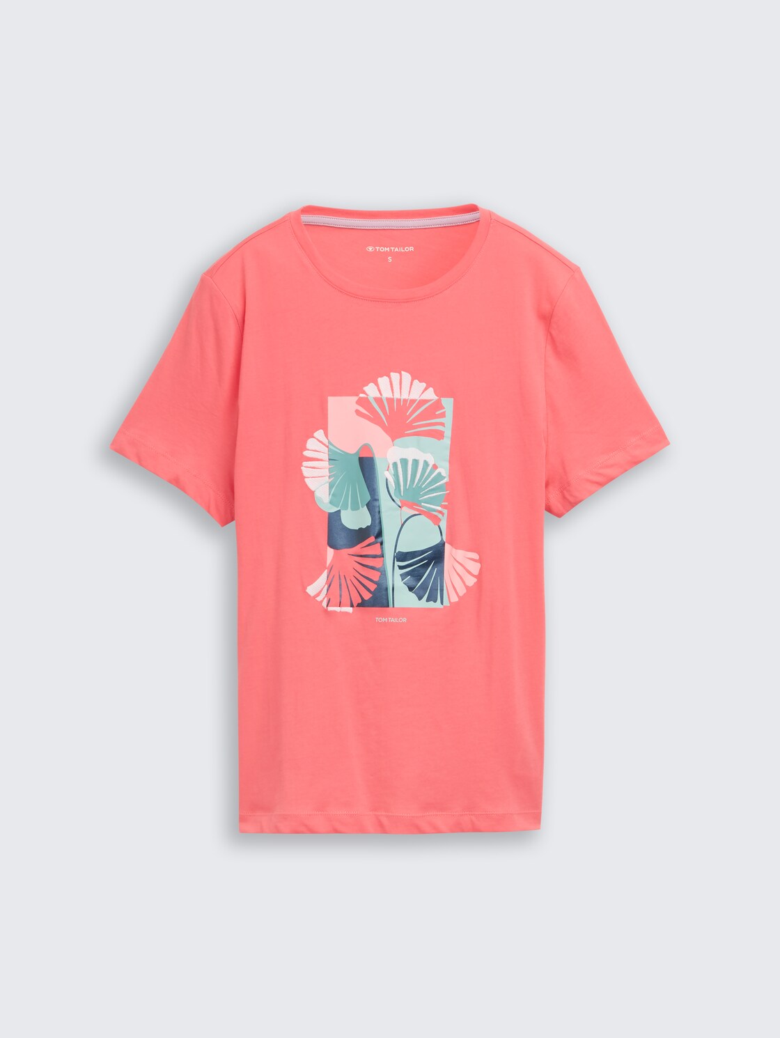 T-Shirt mit Print - soft coral pink - Vorder-Produkt-Ansicht