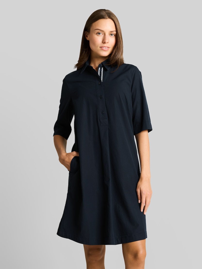 Blusenkleid mit Eingriffstaschen von Women, sky captain blue