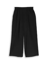 Selected, Crinkle Culottes by Tom Tailor, black