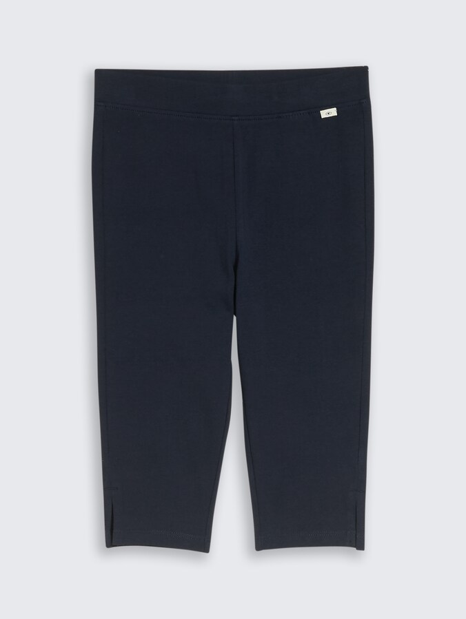 Basic legging door Mini Girls, sky captain blue