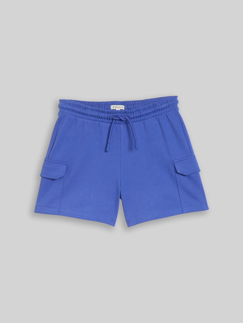 Cargo Sweat-Shorts von Teen Girls, Preppy Jean Blue