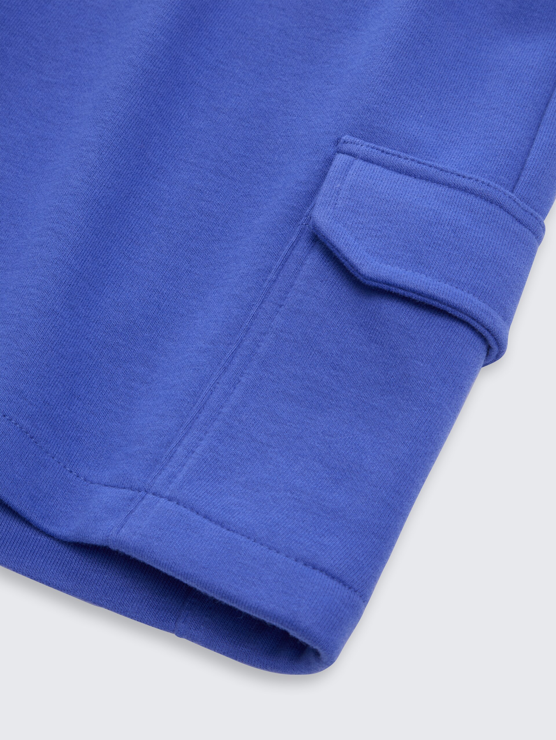 Cargo Sweat-Shorts - Preppy Jean Blue