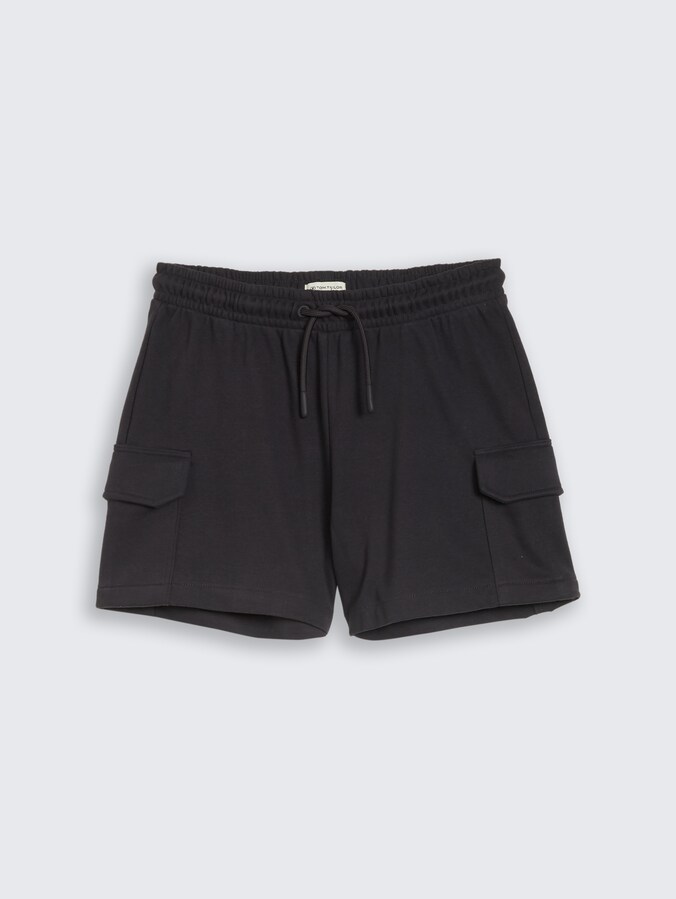 Cargo-sweatshorts door Teen Girls, coal grey