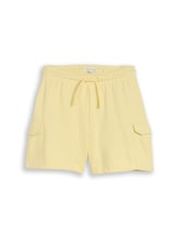 Ausgewählt, Cargo Sweat-Shorts von Tom Tailor, gelb
