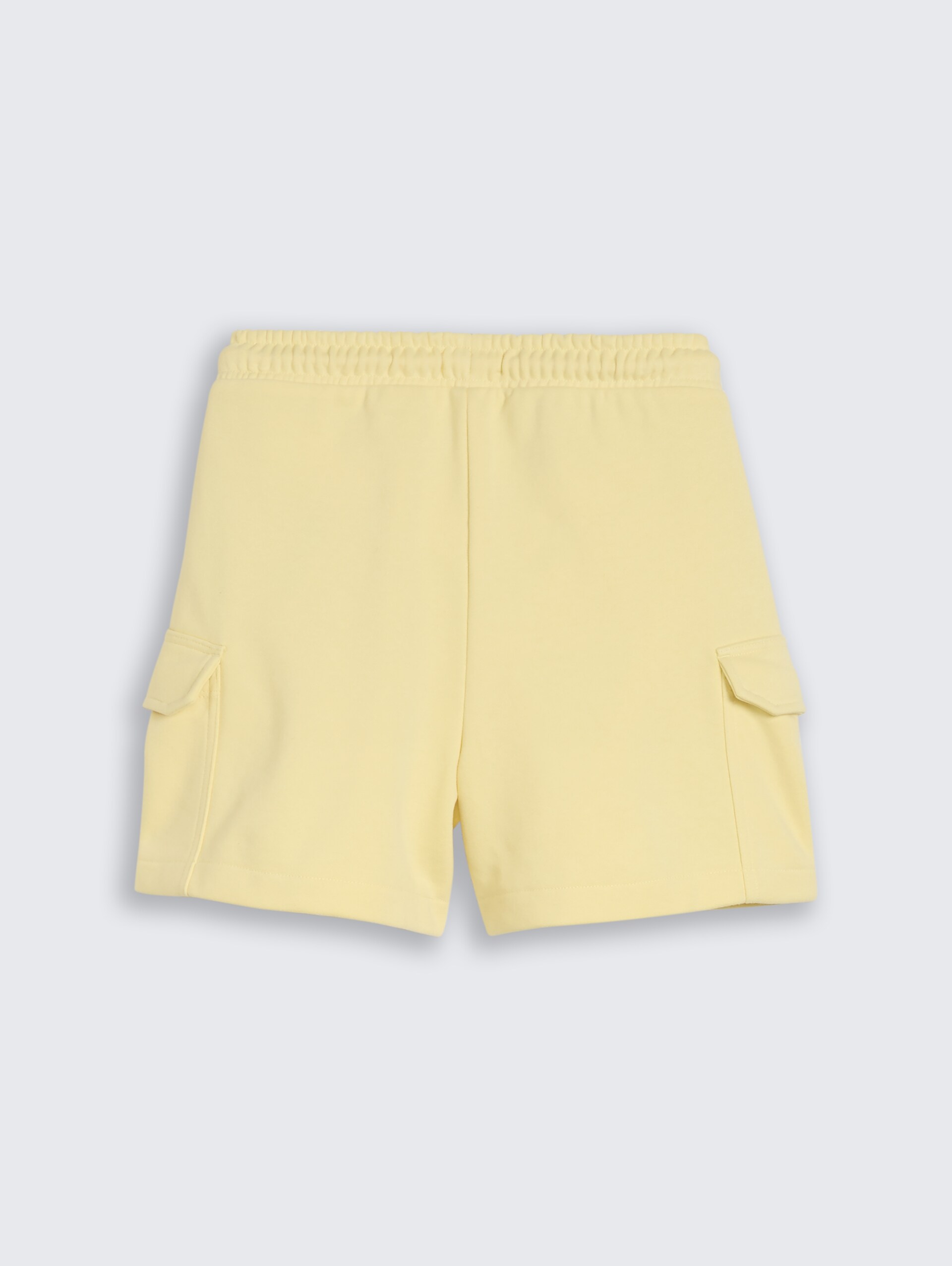 Cargo-sweatshorts - light yellow