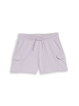 Ausgewählt, Cargo Sweat-Shorts von Tom Tailor, lila
