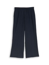 Sélectionné, Pantalon large structuré par Tom Tailor, bleu