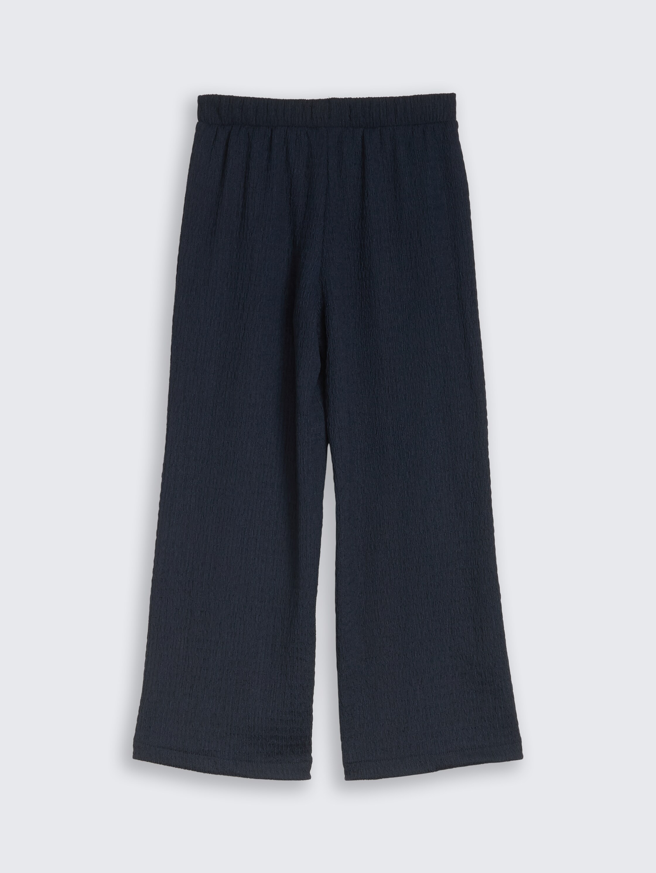 Pantalon large structuré - sky captain blue