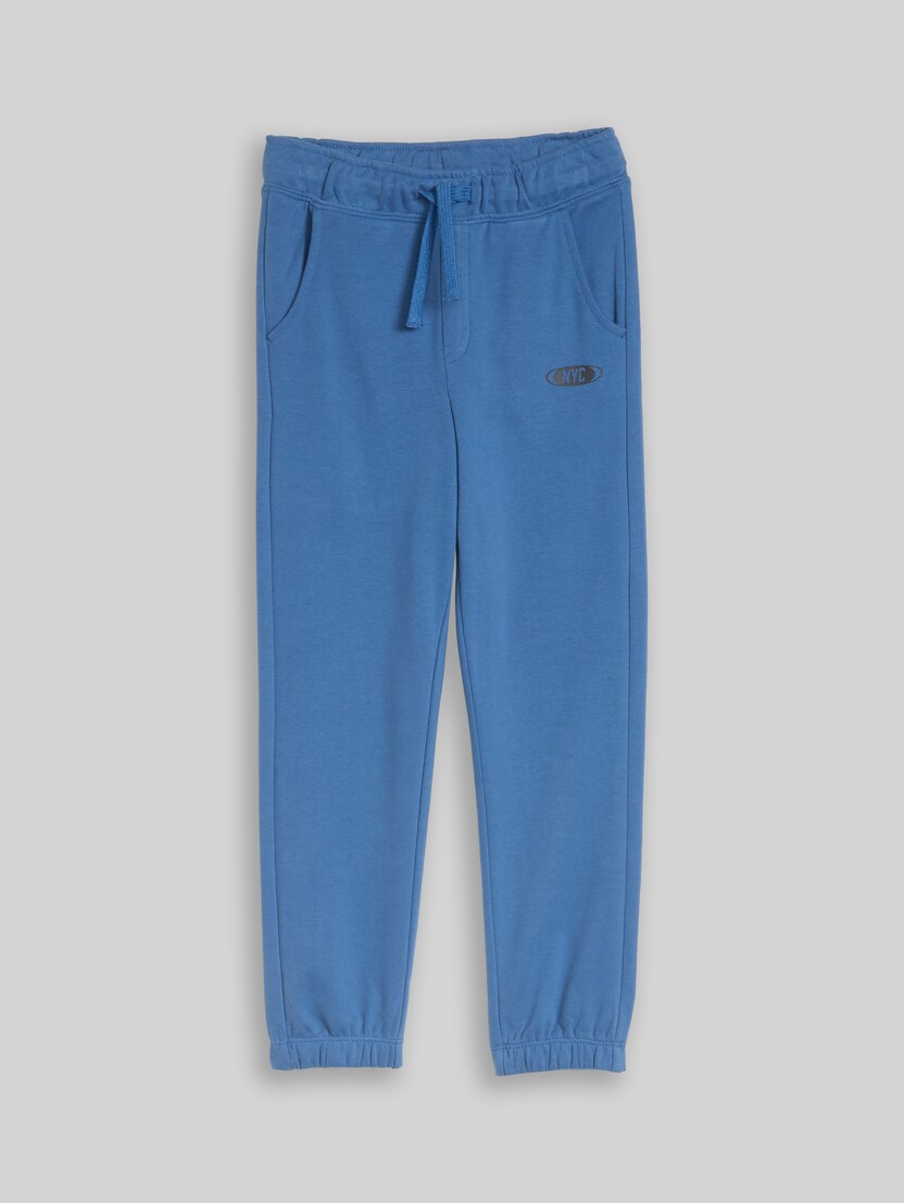 Jogginghose mit Print von Mini Boys, Federal Blue