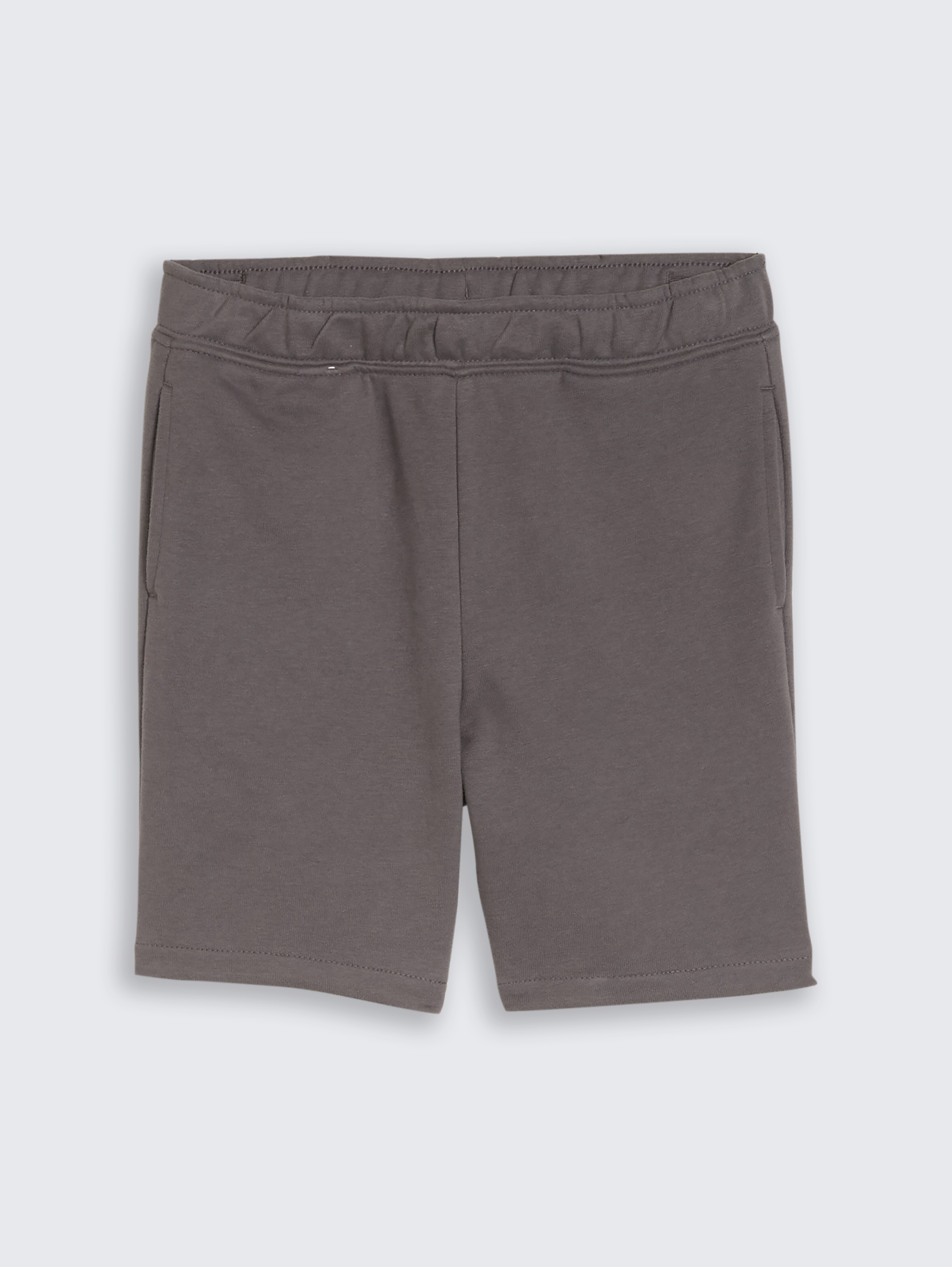 Basic Sweat-Shorts von Mini Boys, dark urban grey