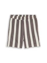 Niet geselecteerd, Sweatshorts met patroon door Tom Tailor, grauw