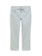 Ausgewählt, TTLENE SLIM CROPPED Jeans mit Streifenmuster von Tom Tailor, blau