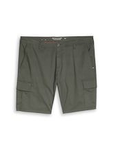 Ausgewählt, Plus Size - TTPLUS REGULAR Cargo Shorts von Tom Tailor, grün