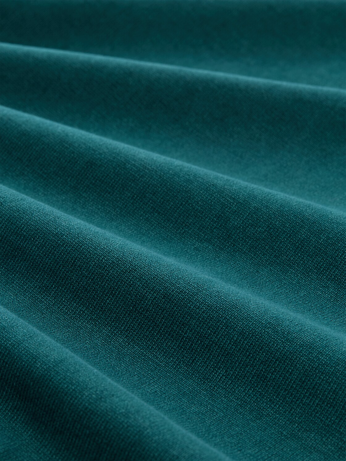 Plus Size - Strickpullover aus Baumwolle - Deep Meadow Green - Material-Ansicht