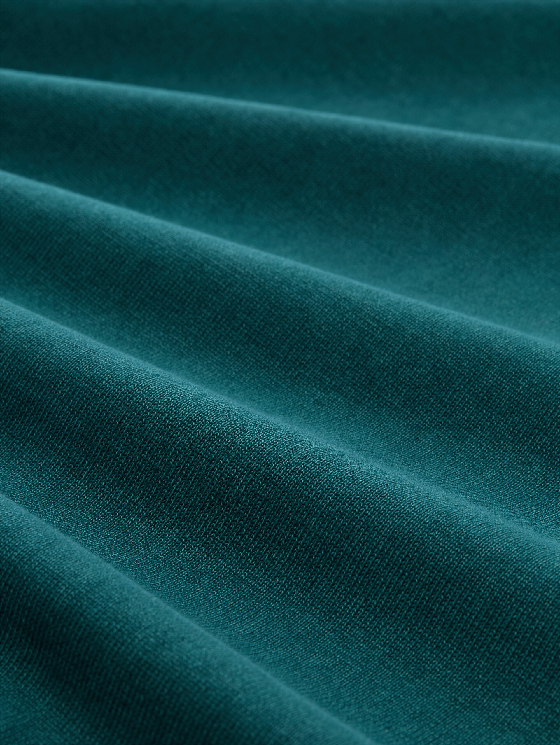 Plus Size - Strickpullover aus Baumwolle - Deep Meadow Green - Material-Ansicht