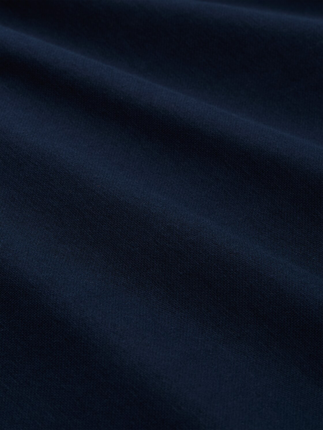 Plus Size - Sweatshirt mit Logo-Print - sky captain blue - Material-Ansicht