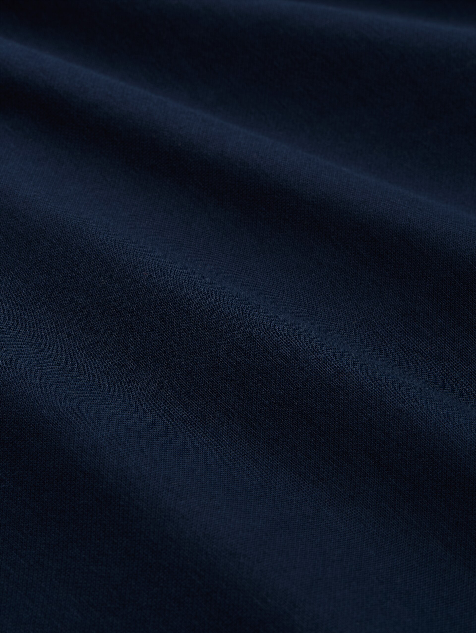Plus Size - Sweatshirt mit Logo-Print - sky captain blue - Material-Ansicht