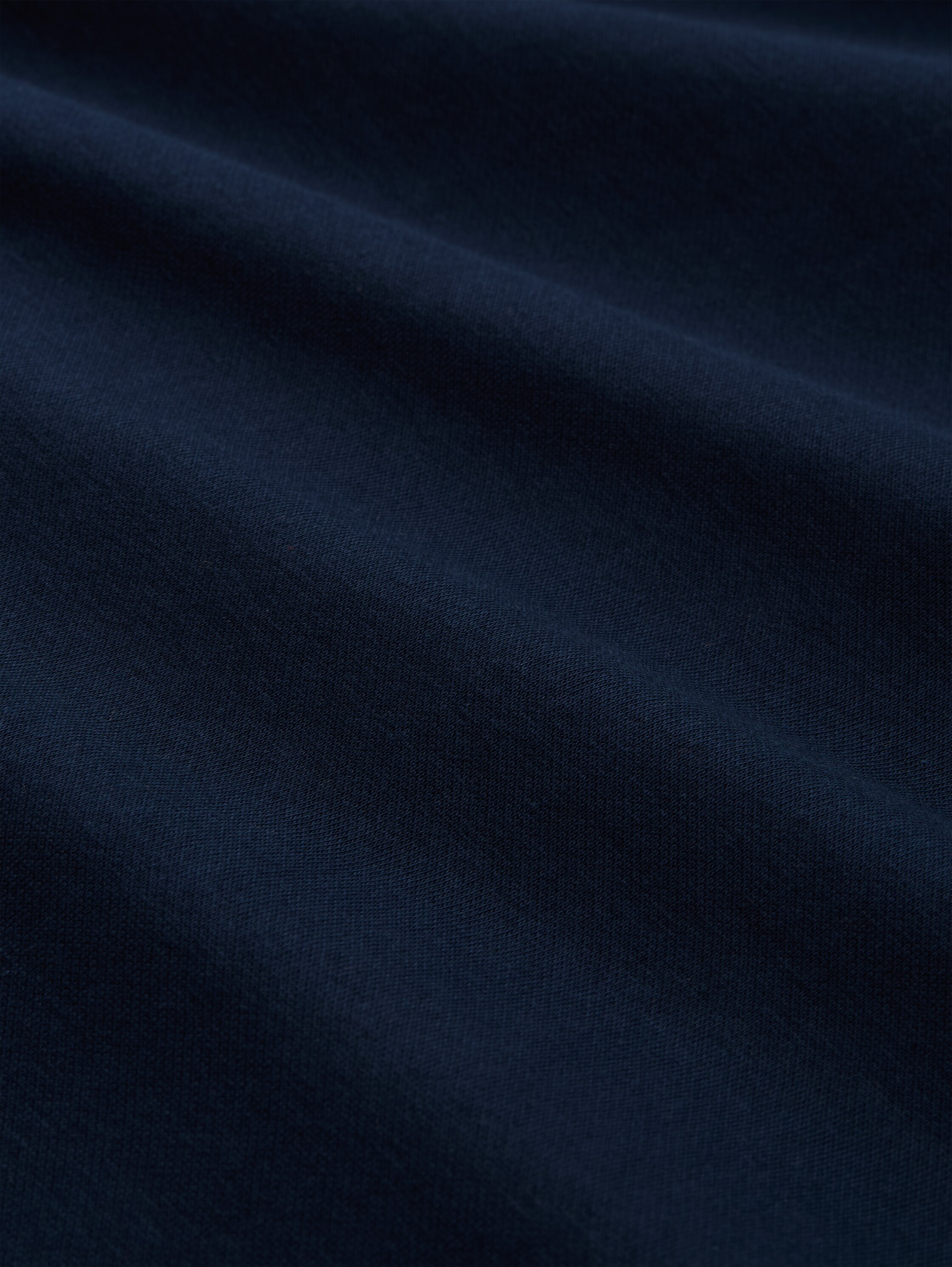 Plus Size - Sweatshirt mit Logo-Print - sky captain blue - Material-Ansicht