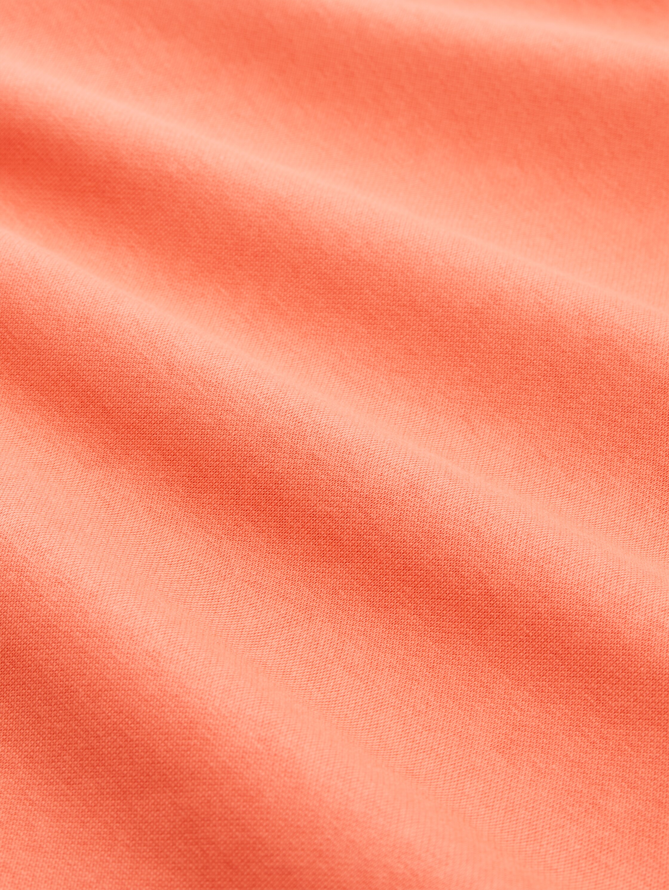 Plus Size - Sweatshirt mit Logo-Print - Wild Coral - Material-Ansicht