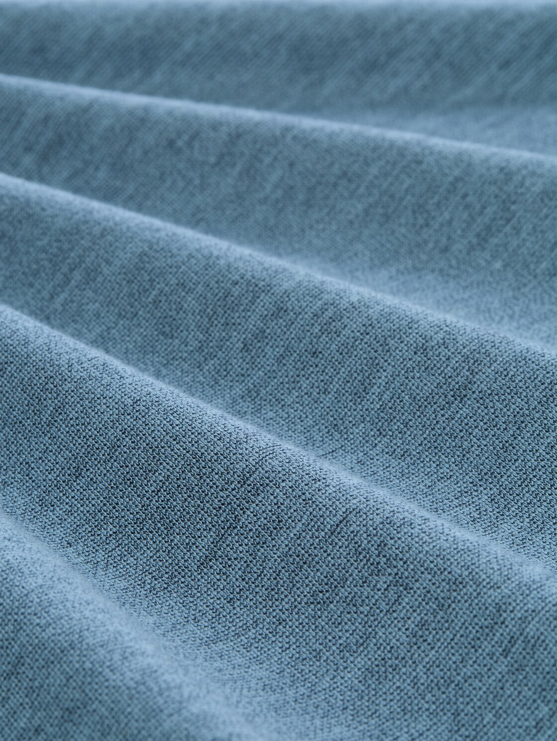 Plus Size - T-Shirt mit Logo-Print - spring blue navy injected - Material-Ansicht