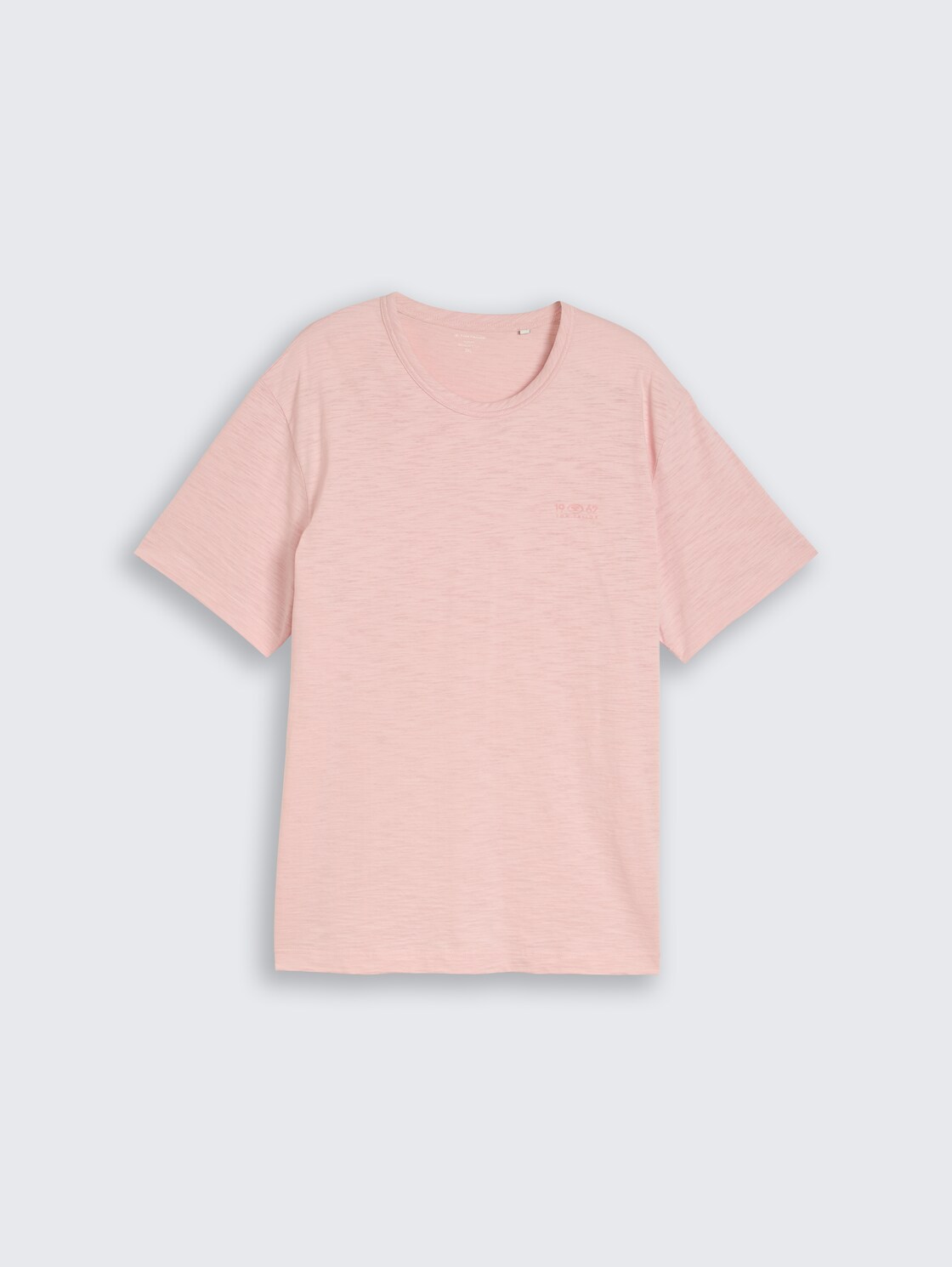 Plus Size - T-Shirt in Melange-Optik - Twinkle Pink - Vorder-Produkt-Ansicht