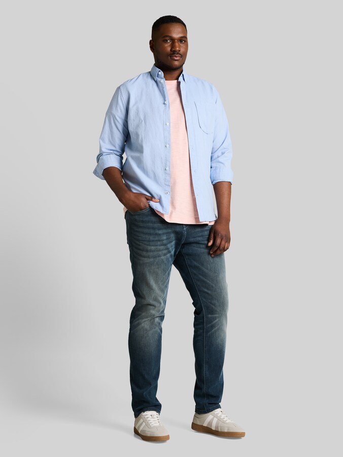 Plus Size - TTPLUS REGULAR Jeans von Men Plus Size, Tinted Blue Denim